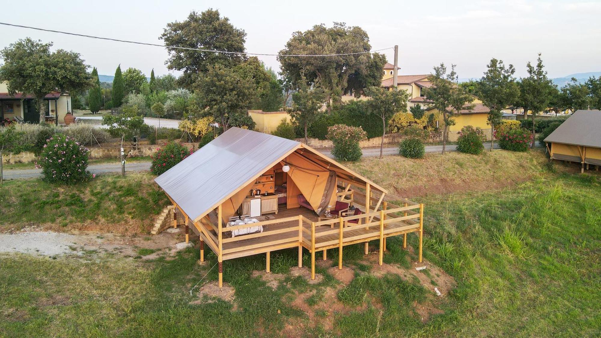 Glamping Debbiare Hotel Riparbella Ngoại thất bức ảnh